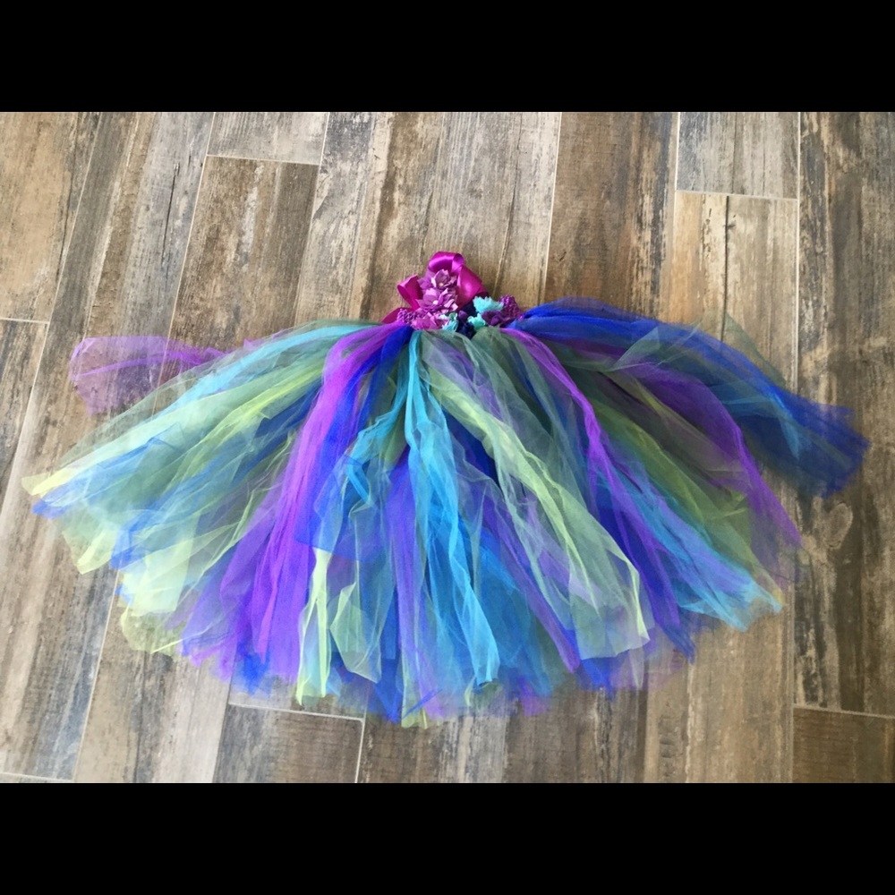Flower Girl  Super Full Tulle Dress - Picture 4 of 8